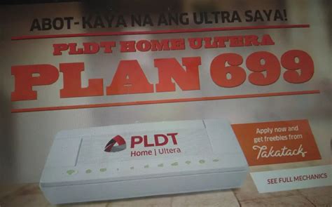 pldt plan 699|PLDT Ultera .
